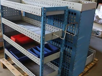 Bedrijfswageninrichting | 89x31x88cm/100x31x92cm/63x31x89cm - afbeelding 2 van  4