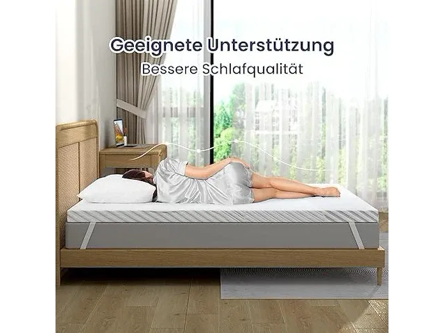 Bedstory topper 90 x 200 cm - afbeelding 4 van  6