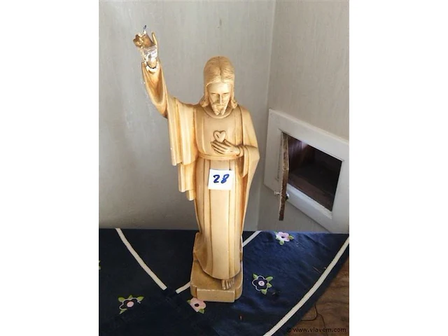 Beeld christus ( beschadiging ) - afbeelding 1 van  2