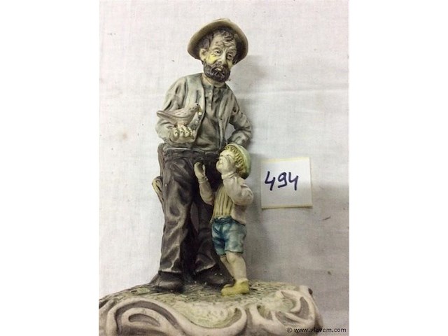 Beeld man met kind - afbeelding 2 van  2