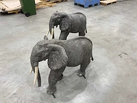 Beeld olifant (2x) - afbeelding 5 van  10