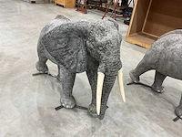 Beeld olifant (2x) - afbeelding 8 van  10
