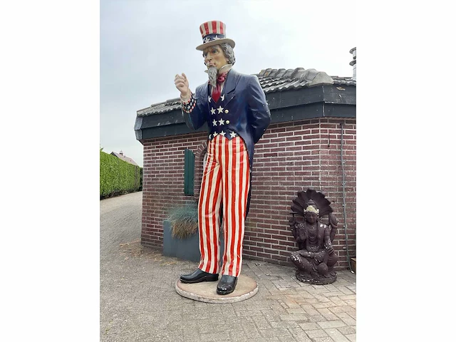 Beeld “uncle sam” - ca. 255 cm - afbeelding 2 van  10