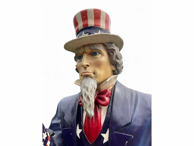 Beeld “uncle sam” - ca. 255 cm - afbeelding 8 van  10