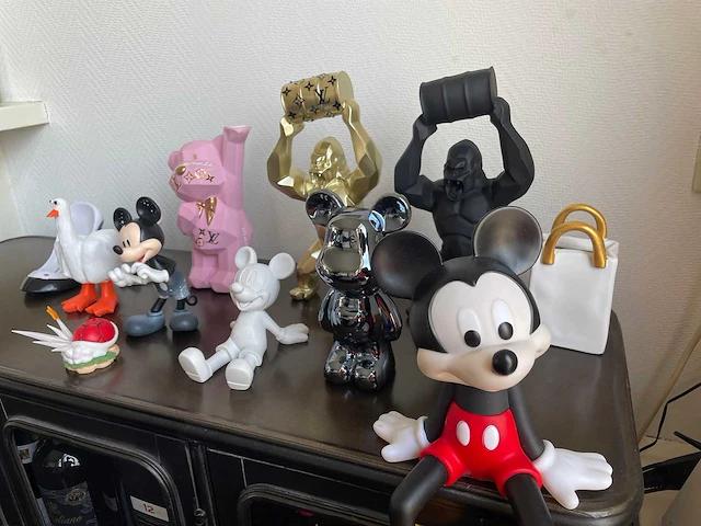 Beelden decorfiguur (12x) - afbeelding 1 van  10