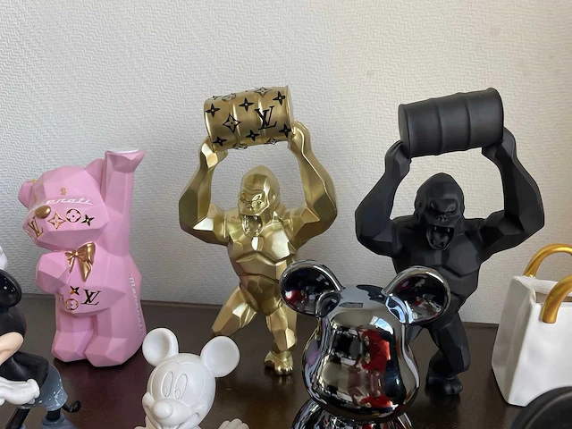 Beelden decorfiguur (12x) - afbeelding 3 van  10