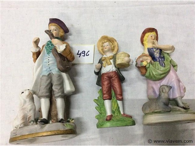 Beeldjes 3stuks - afbeelding 2 van  2