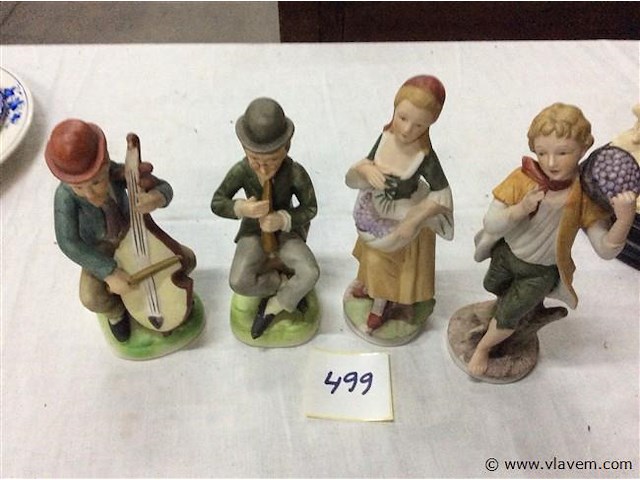 Beeldjes 4stuks - afbeelding 1 van  3