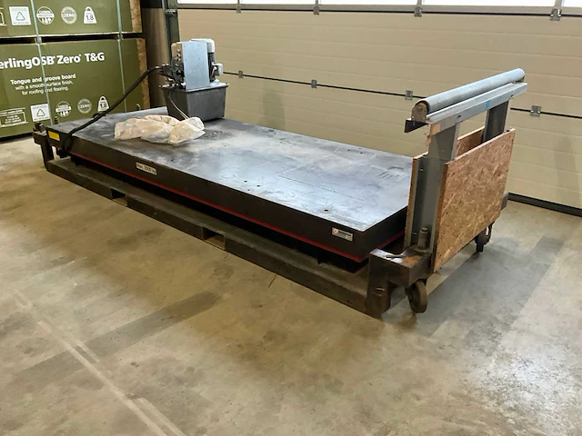 Beerepoot hydraulische heftafel 2000 kg - afbeelding 2 van  9