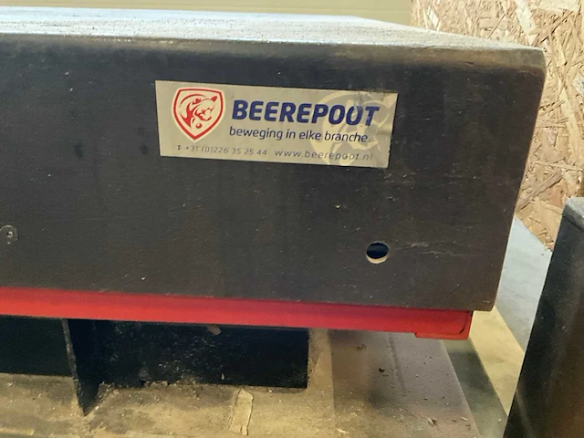 Beerepoot hydraulische heftafel 2000 kg - afbeelding 9 van  11