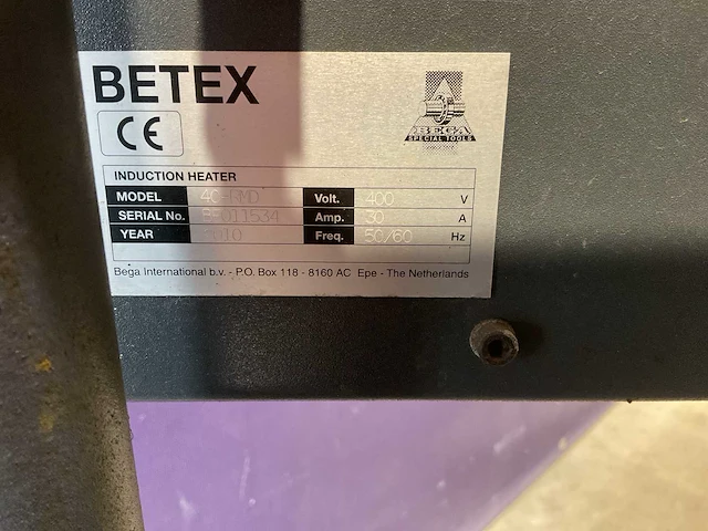 Bega special tools betex 40-rmd inductieverhitter - afbeelding 5 van  5