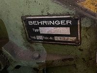 Behringer beugelzaagmachine - afbeelding 6 van  6