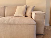 Beige elementen bank in linkse opstelling, large, beige - afbeelding 7 van  13