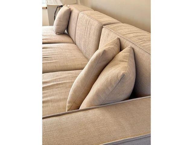 Beige elementen bank in linkse opstelling, large, beige - afbeelding 10 van  13