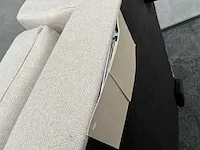 Beige hoekbank met chaise longue - ongebruikt - luxe stof - afbeelding 23 van  27