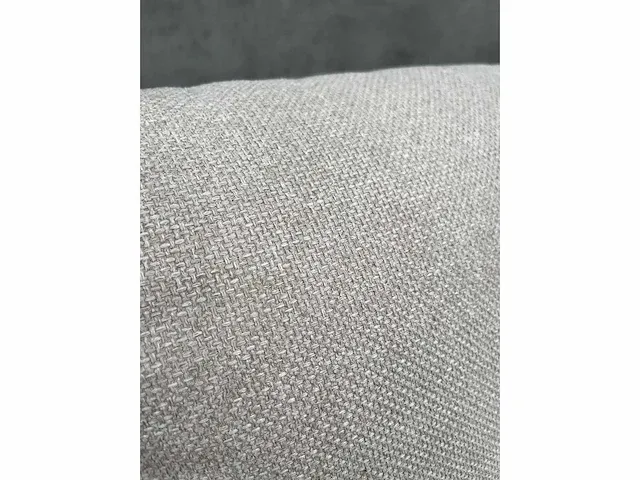 Beige hoekbank met chaise longue - ongebruikt - luxe stof - afbeelding 7 van  27