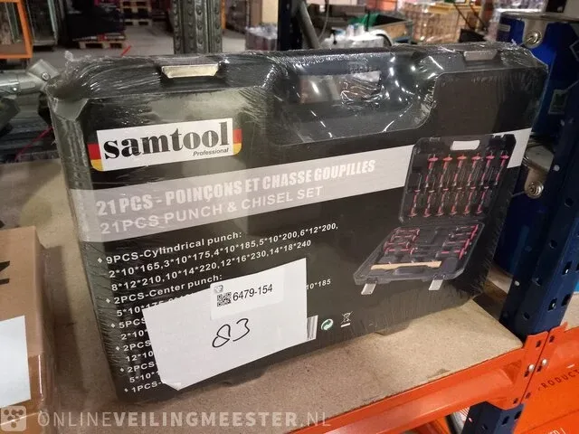 Beitelset samtool, 21pcs, bouwjaar 2023 - afbeelding 2 van  2