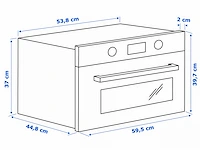 Bejublad inbouw magnetron - afbeelding 4 van  6