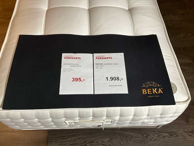 Beka lattenbodem met matras - afbeelding 7 van  7