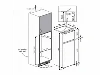 Beko - bdsa250k3sn lh - koel-vriescombinatie - afbeelding 3 van  8
