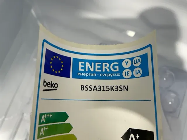 Beko - bssa315k3sn - koelkast (c) - afbeelding 2 van  2
