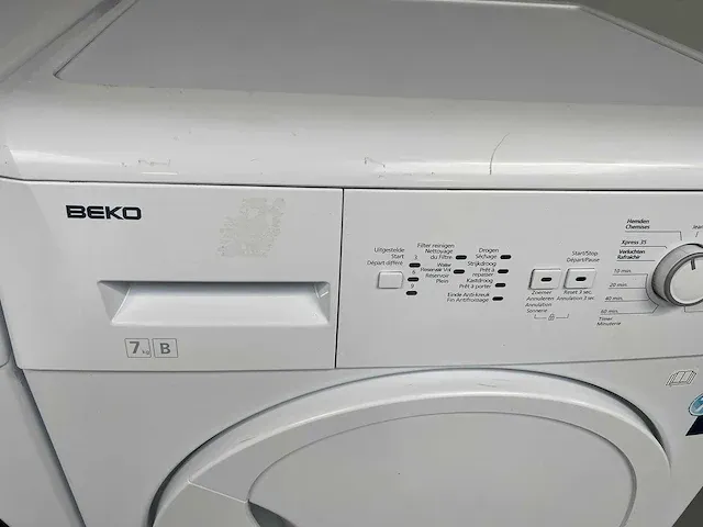Beko - droger + beko droger - afbeelding 12 van  12