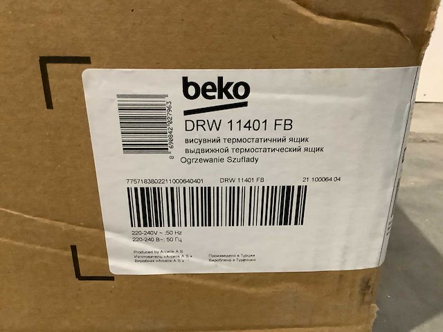 Beko - drw11401fb - warmhoudlade - afbeelding 2 van  3