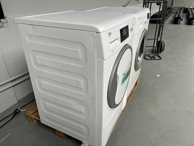 Beko - wasmachine + beko droger - afbeelding 2 van  11