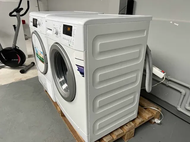 Beko - wasmachine + beko droger - afbeelding 3 van  11