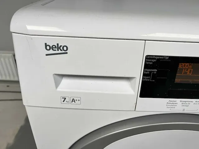 Beko - wasmachine + beko droger - afbeelding 9 van  11