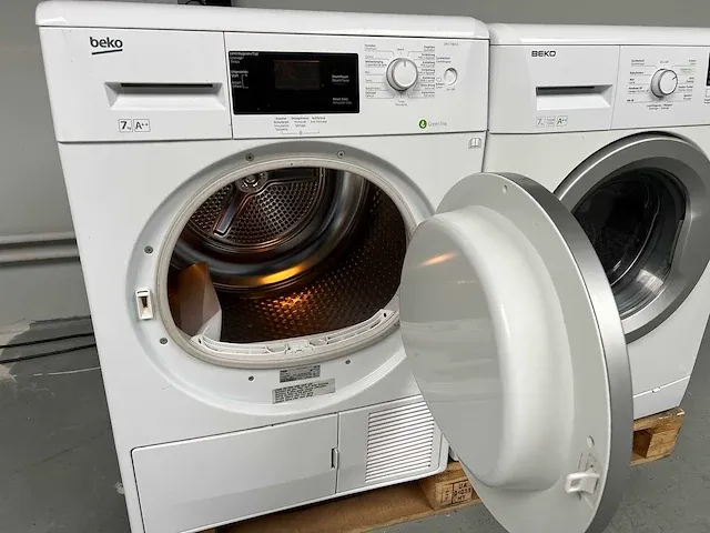 Beko - wasmachine + beko droger - afbeelding 11 van  11