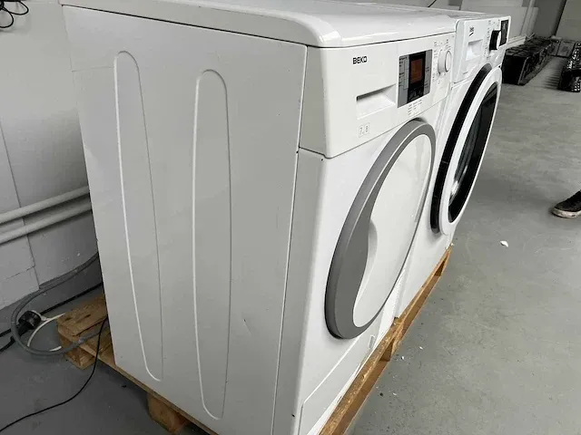 Beko - wasmachine + beko droger - afbeelding 2 van  11