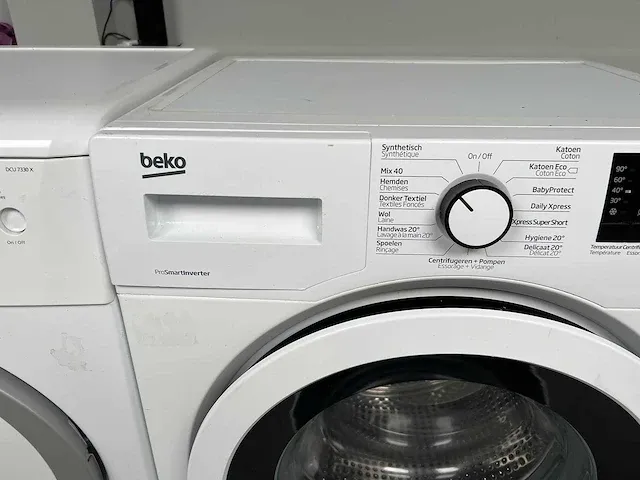 Beko - wasmachine + beko droger - afbeelding 7 van  11
