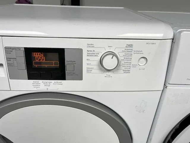 Beko - wasmachine + beko droger - afbeelding 9 van  11