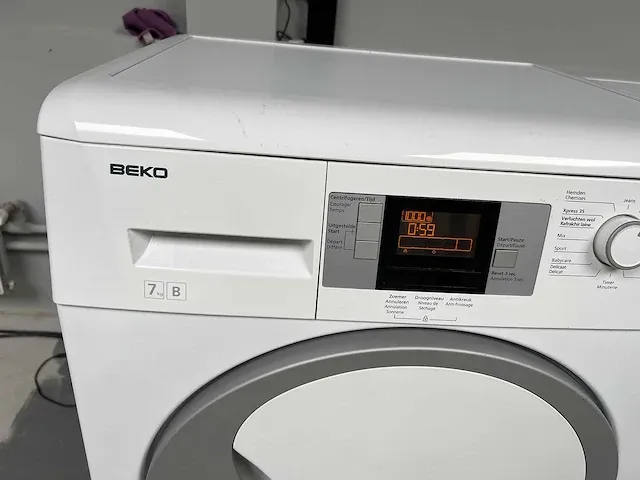 Beko - wasmachine + beko droger - afbeelding 10 van  11