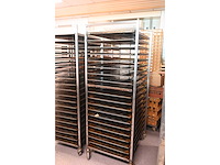 Beko 20-delige rvs bakkerij oven platenwagen (4x) - afbeelding 2 van  5
