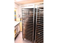 Beko 20-delige rvs bakkerij oven platenwagen (4x) - afbeelding 3 van  5