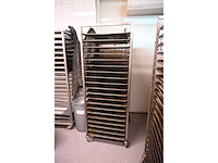 Beko 20-delige rvs bakkerij oven platenwagen (4x) - afbeelding 5 van  5