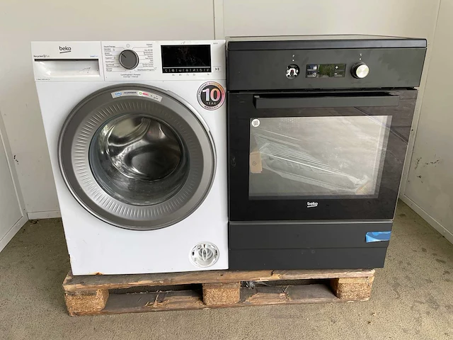 Beko b3wt5841ws wasmachine |beko fsm89301ga - inductie - elektrisch fornuis - afbeelding 2 van  3