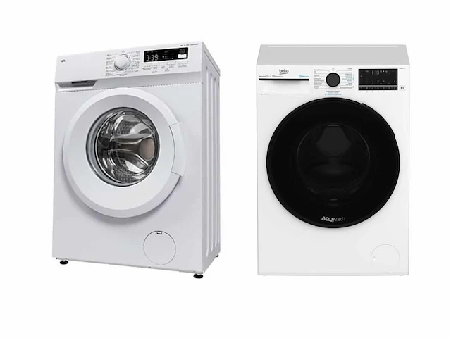 Beko b5wt594189w wasmachine wit| ok. owm 8126 - wasmachine voorlader - 8 kg - afbeelding 1 van  2