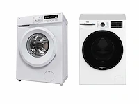 Beko b5wt594189w wasmachine wit| ok. owm 8126 - wasmachine voorlader - 8 kg - afbeelding 1 van  2