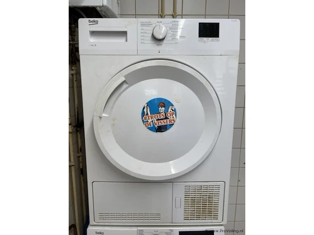 Beko condensdroger model dcu7230bx - afbeelding 1 van  4