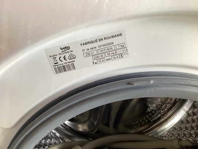 Beko droger 2310025004, dcu7230bx wasmachine (2x) - afbeelding 5 van  10