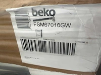 Beko keramisch fornuis a (fsm 67010gw) - afbeelding 3 van  3