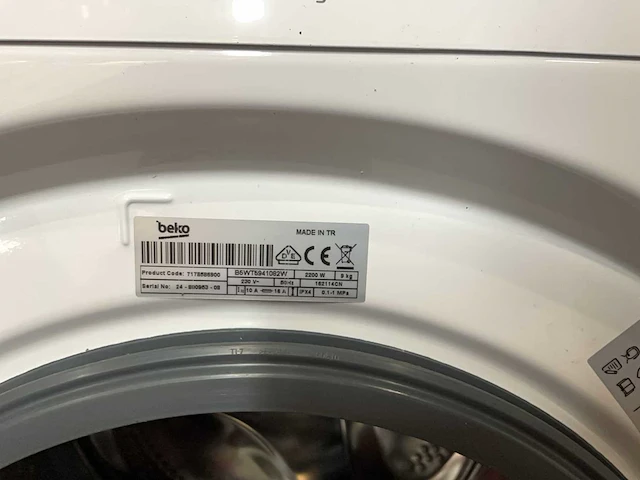 Beko wasmachine (4x) - afbeelding 12 van  15