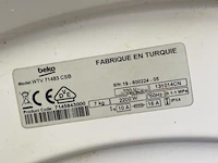 Beko wasmachine model wtv71483csb - afbeelding 4 van  4