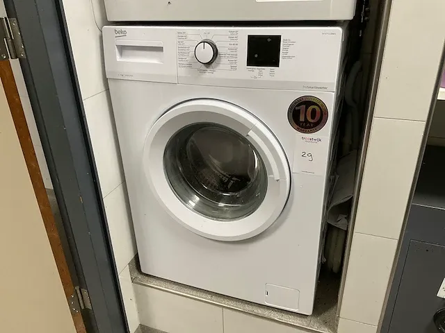 Beko wtv77111bw01 wasmachine - afbeelding 1 van  7