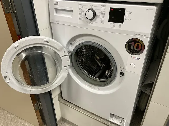 Beko wtv77111bw01 wasmachine - afbeelding 2 van  7