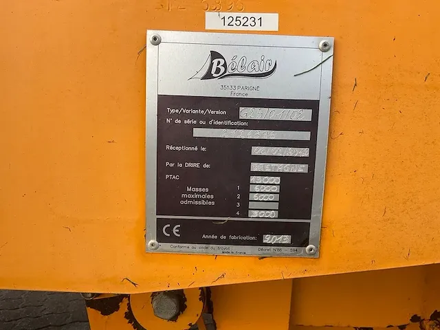Belair - g25/01102 - stalvoerwagen - afbeelding 15 van  22
