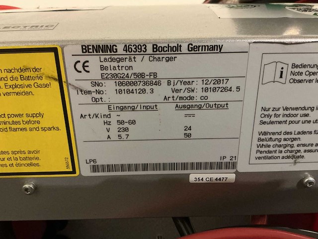 Belatron - 24v 50a - acculaders - 2017 - afbeelding 2 van  2